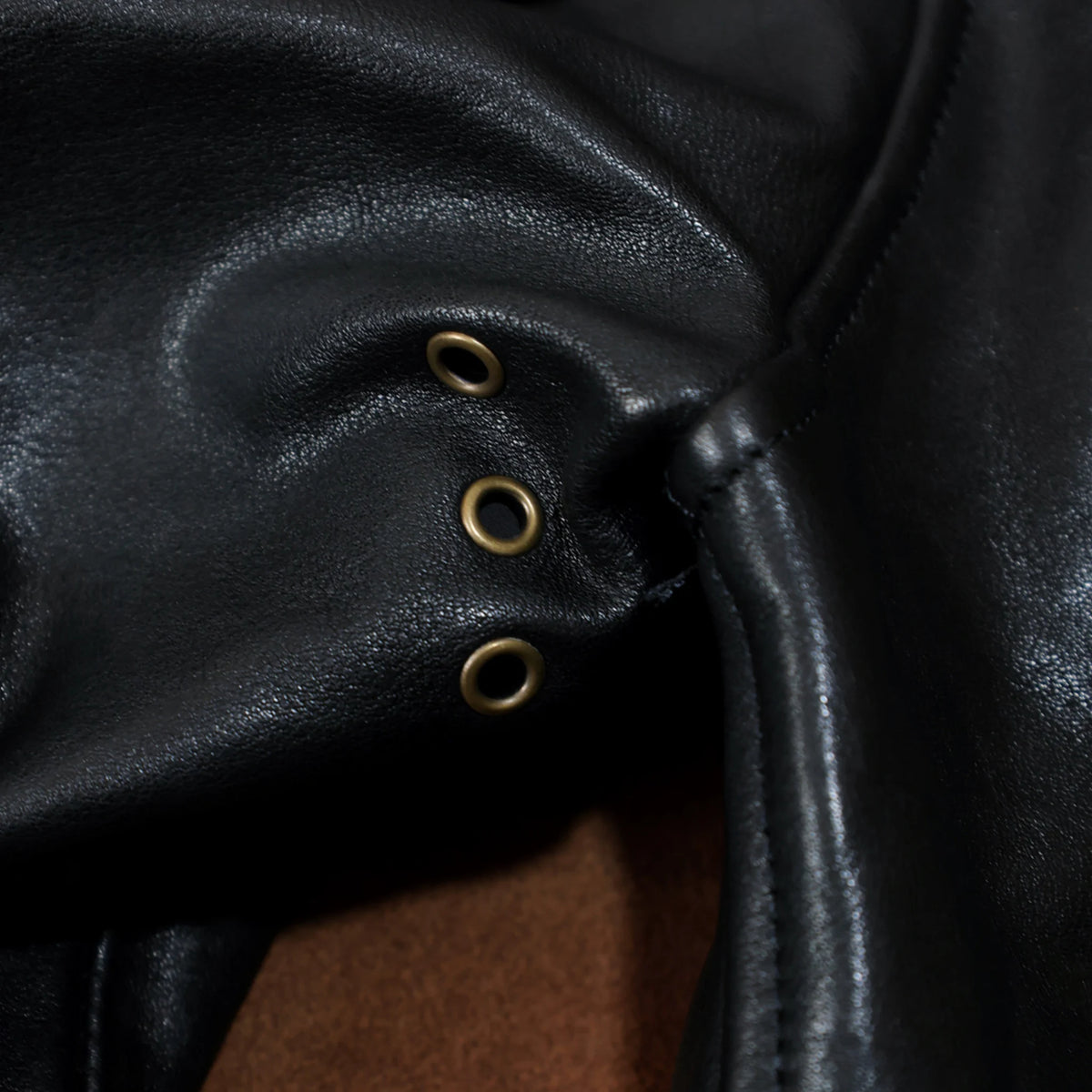 1.5mm Full-Grain Vegetable-Tanned Leather Jacket — Slim Fit