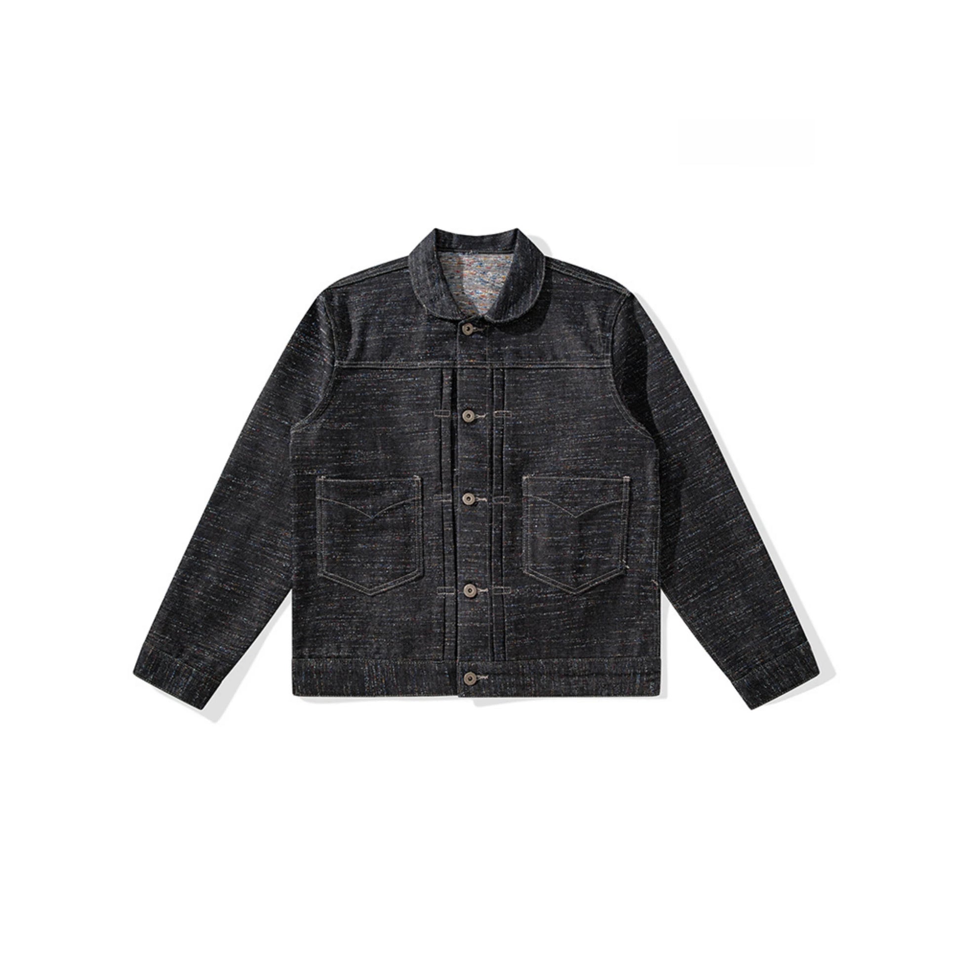 Veste en denim selvedge brut sanforisé 15 oz, type II