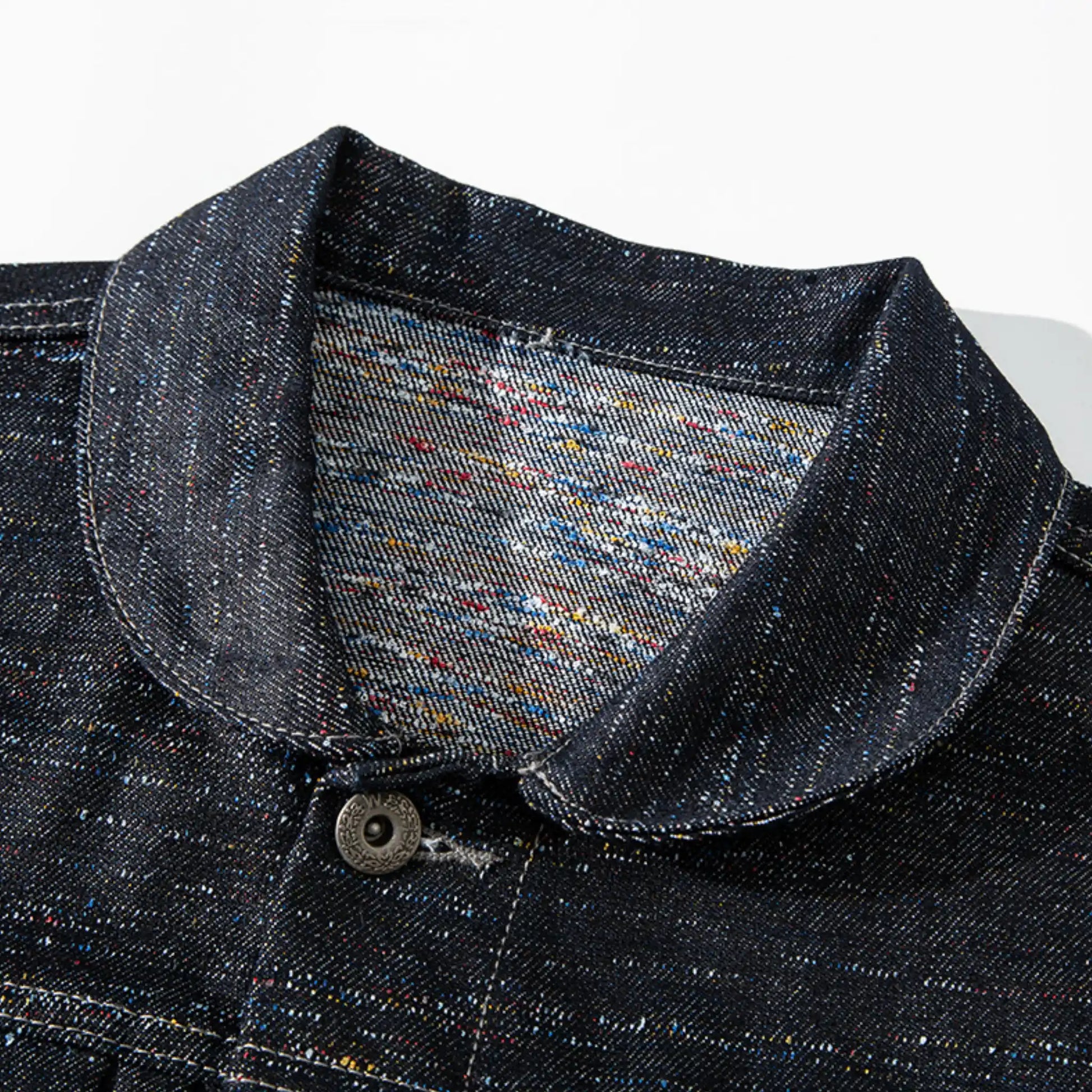 Veste en denim selvedge brut sanforisé 15 oz, type II