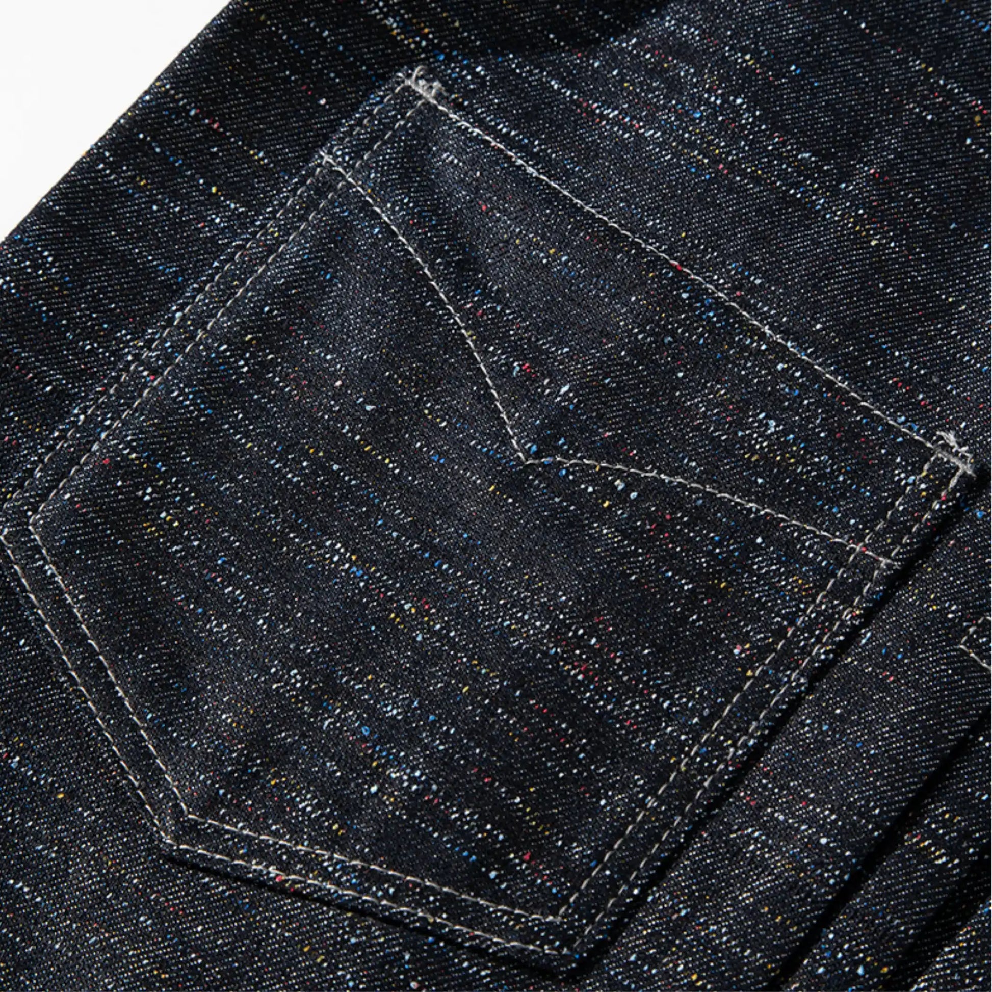 Veste en denim selvedge brut sanforisé 15 oz, type II