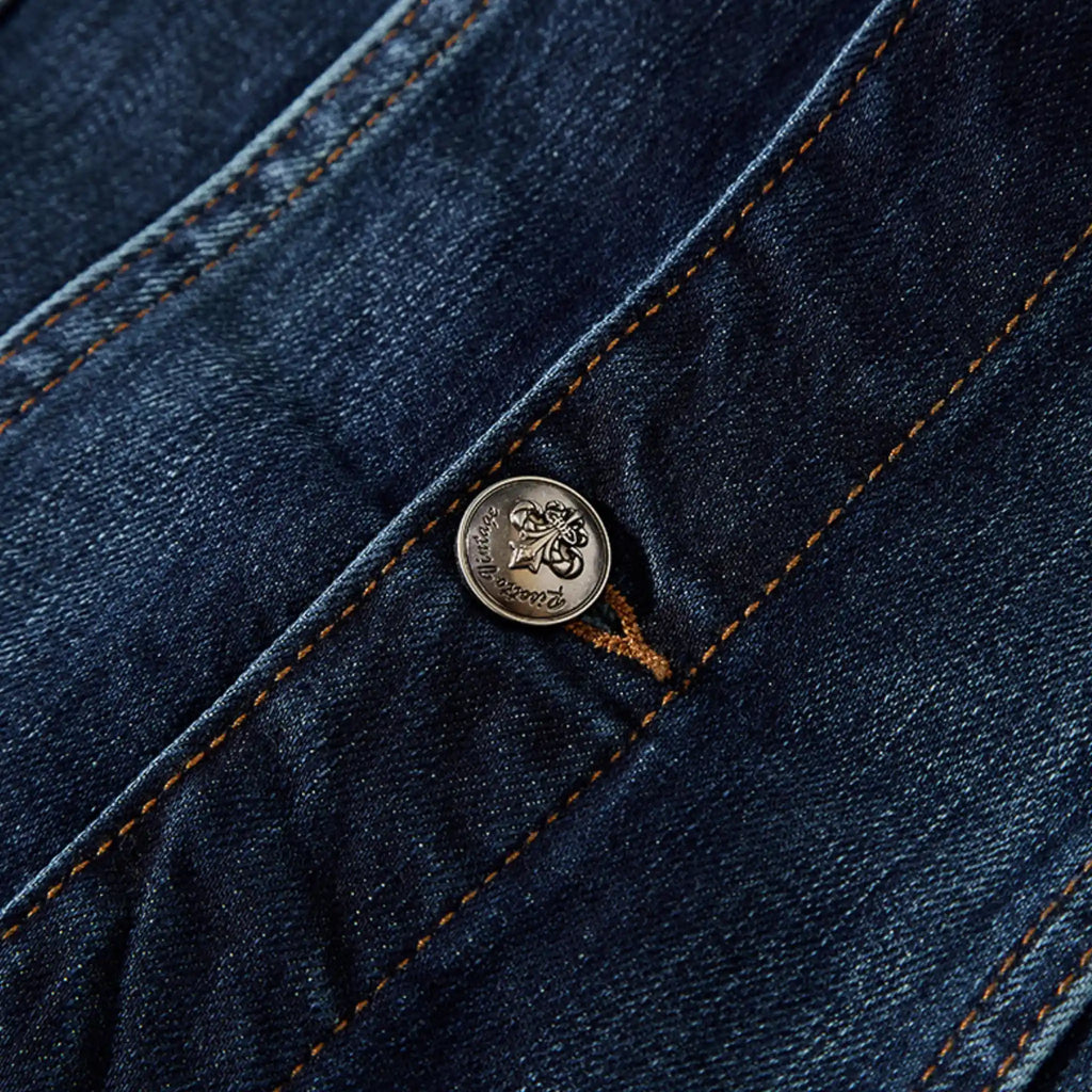 13oz Dark Indigo Washed Type III Denim Jacket