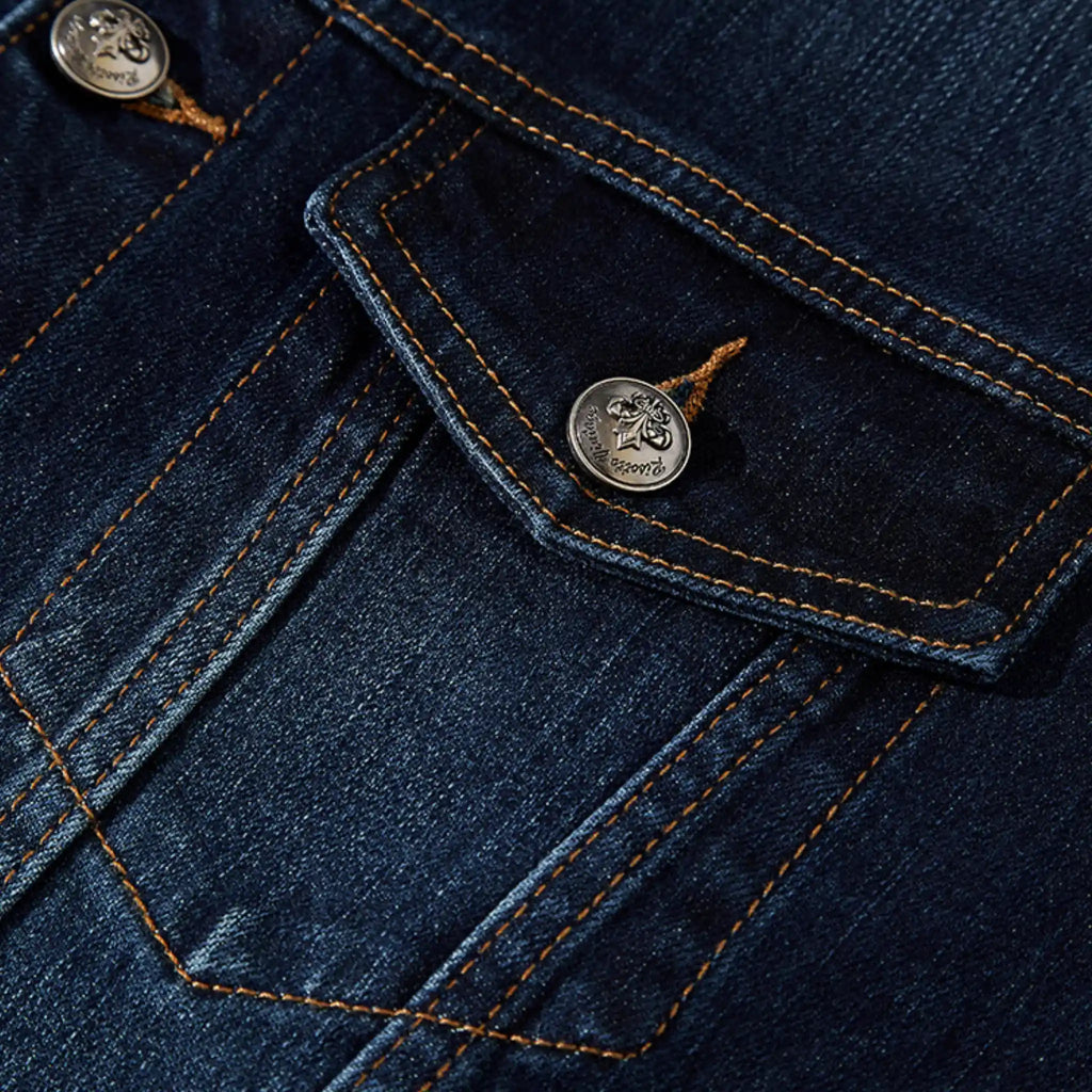 13oz Dark Indigo Washed Type III Denim Jacket