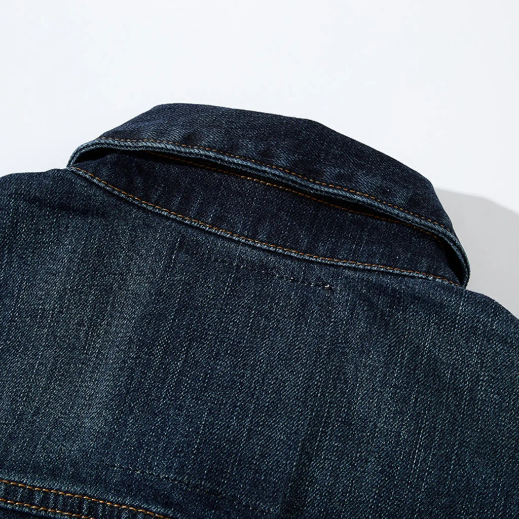 13oz Dark Indigo Washed Type III Denim Jacket