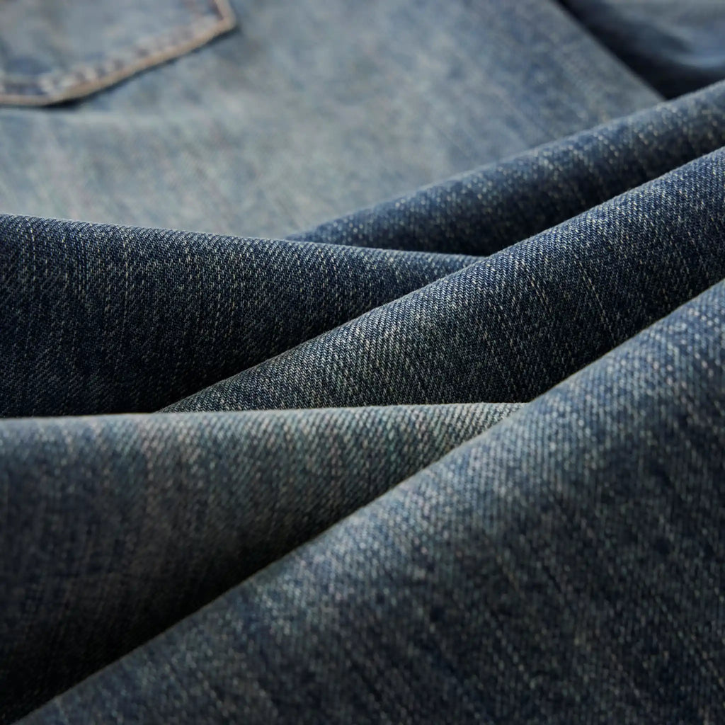 13oz Rainbow Core Dark Indigo Washed Selvedge Straight Jeans