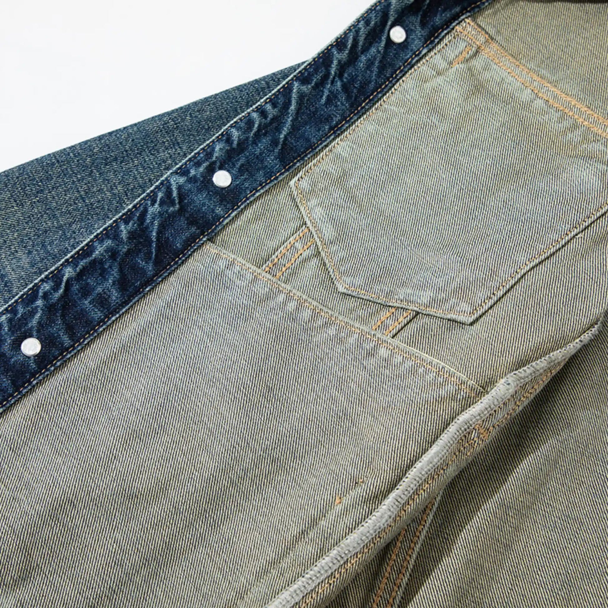 14oz Okayama Vintage Washed Denim Jacket Type III