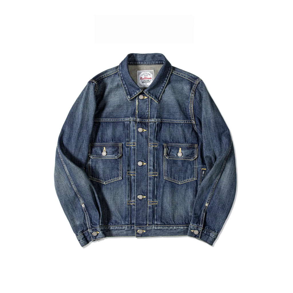 Chemise en denim western classique légère de 7 oz