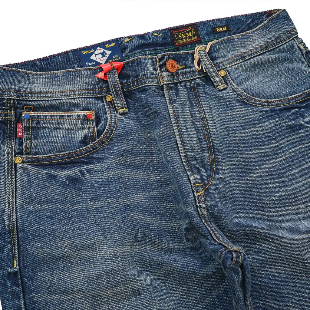 Straight Fit Classic Blue 15oz Selvedge Jeans