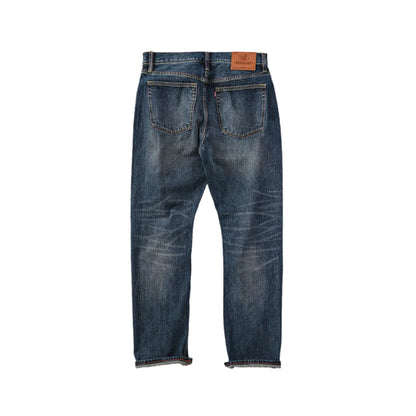 15oz Slubby Classic Blue Straight Selvedge Jeans