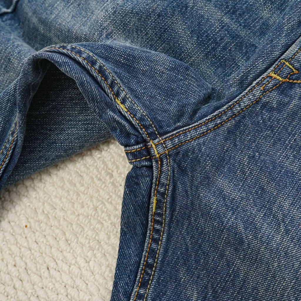 Straight Fit Classic Blue 15oz Selvedge Jeans