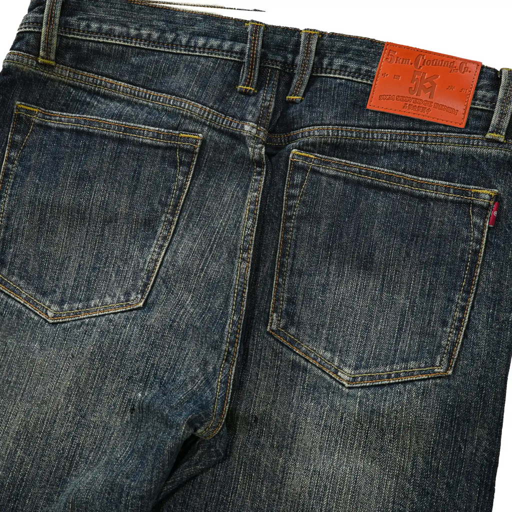 16oz Deep Indigo Slim Straight Selvedge Jeans