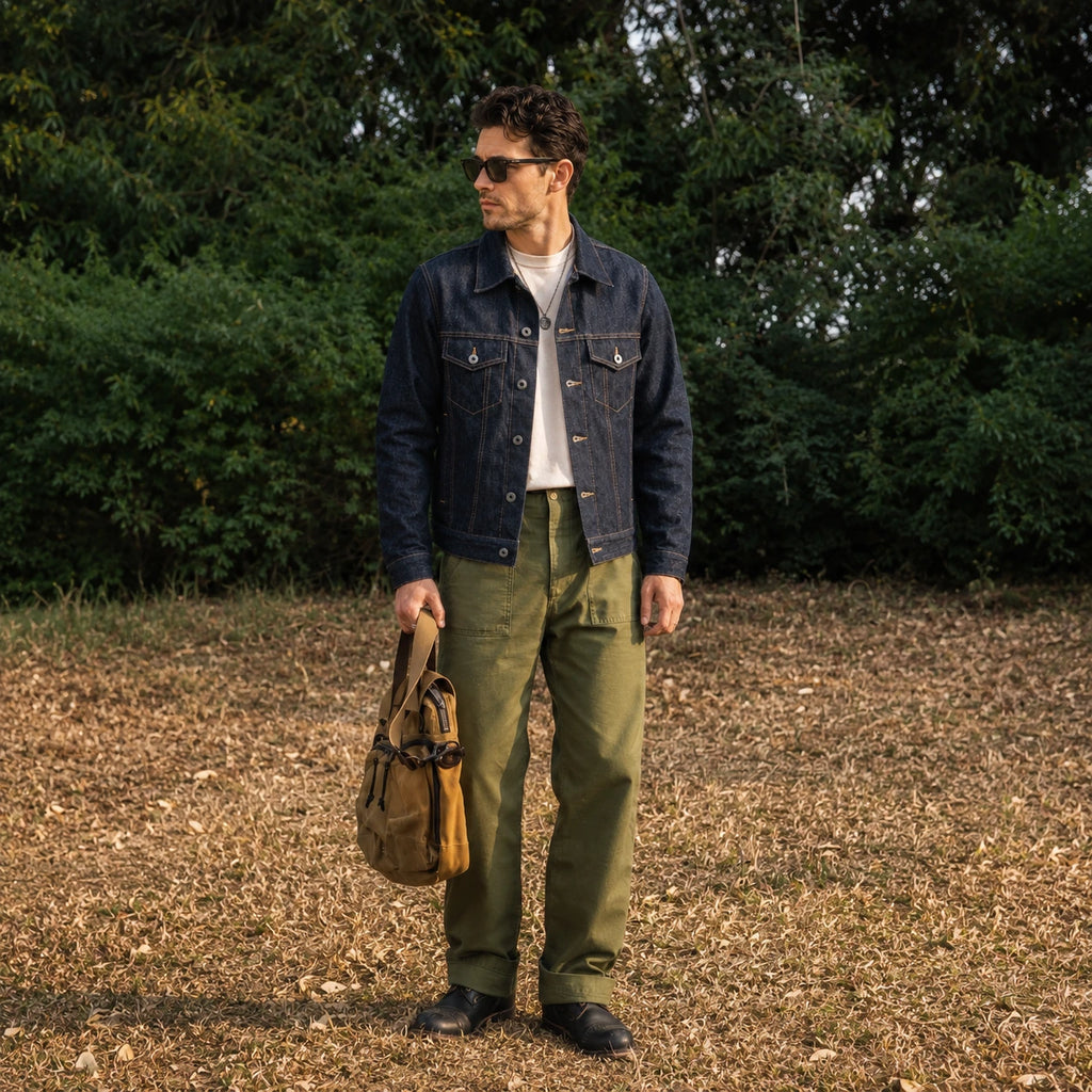 16oz Selvedge Denim Type III Trucker Jacket