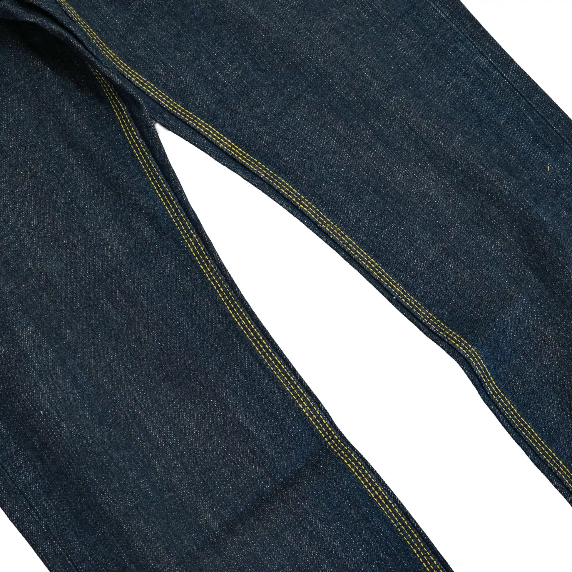 17oz One-Wash Deep Indigo Selvedge Straight Jeans