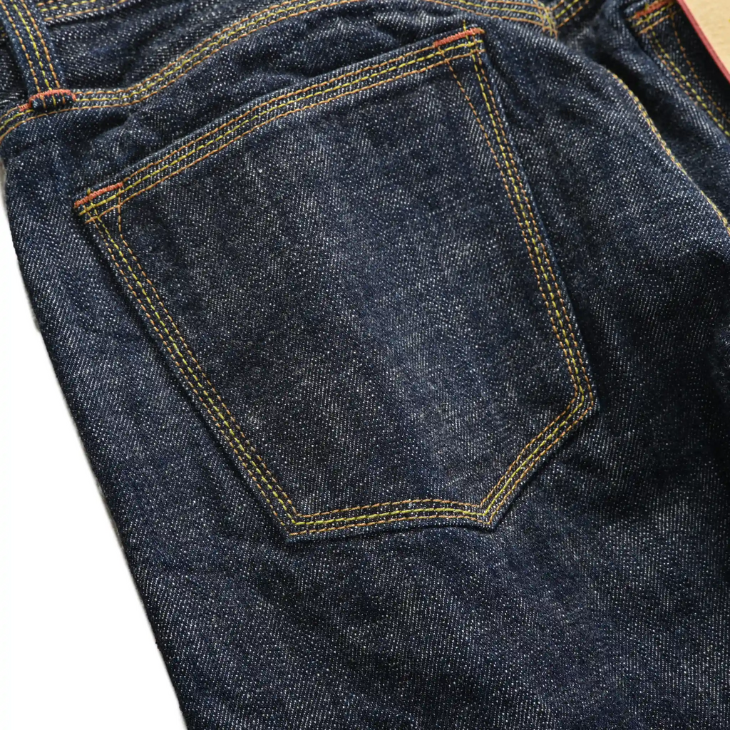17oz Pre-Shrunk Raw Color Selvedge Straight Jeans