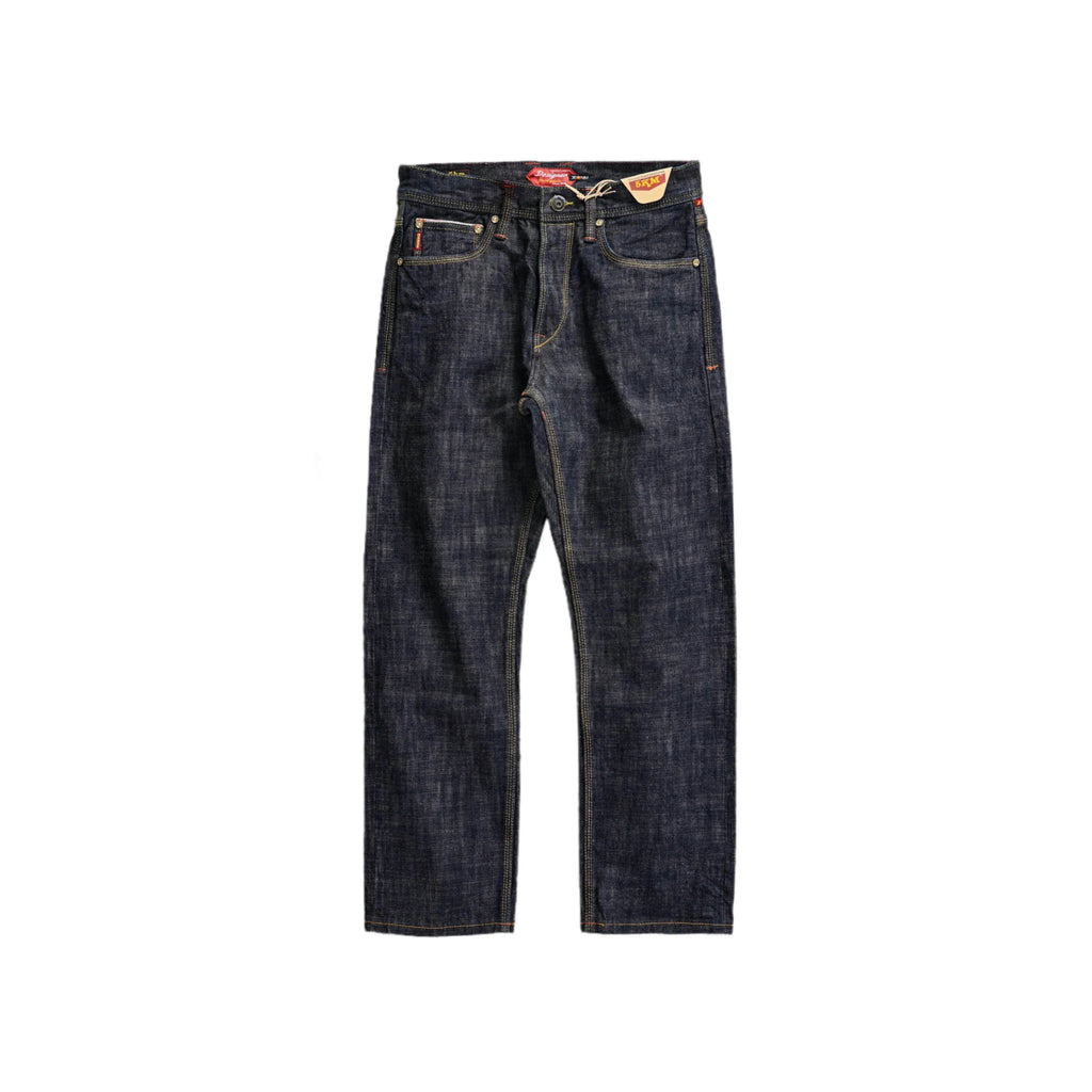 17oz Pre-Shrunk Raw Color Selvedge Straight Jeans