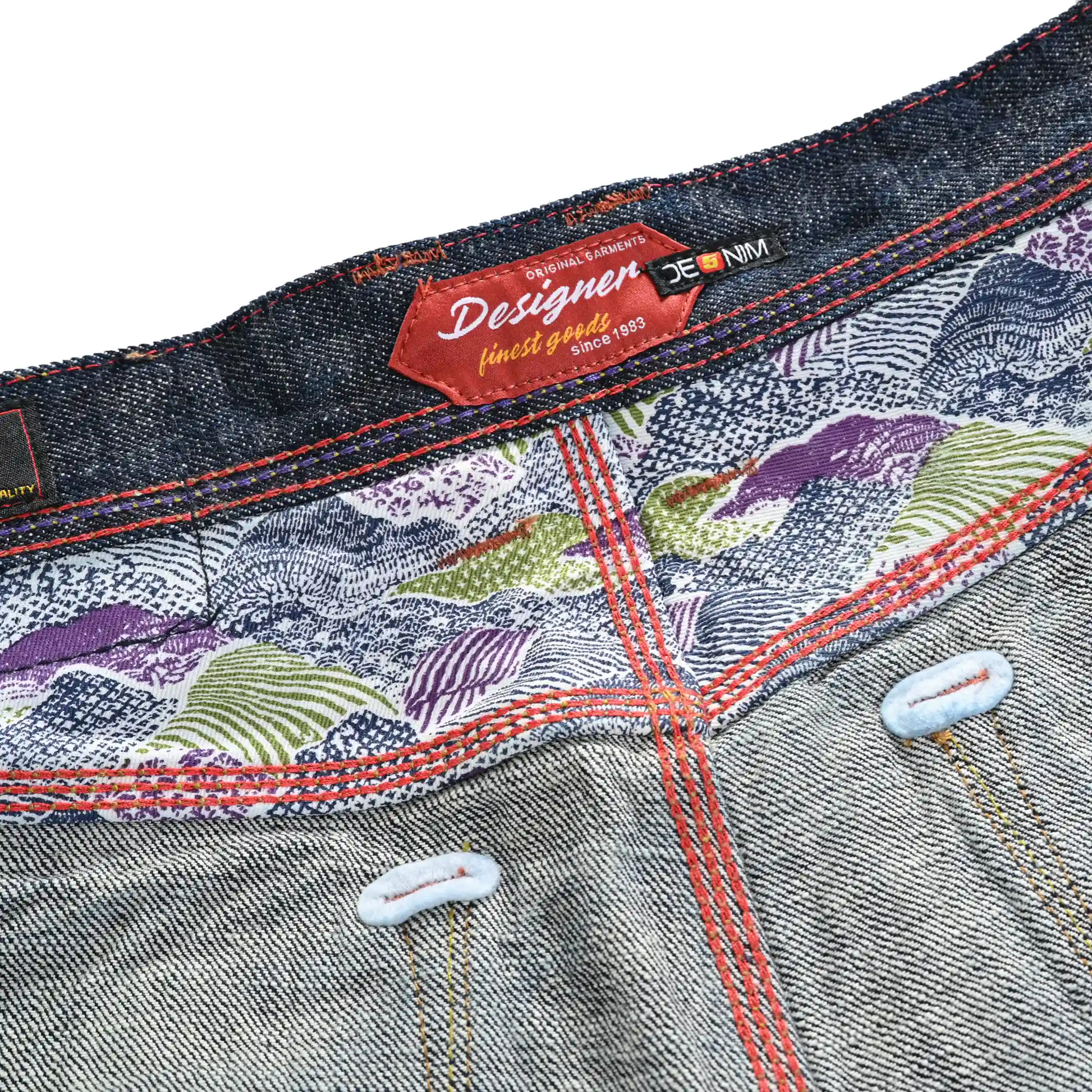 17oz Pre-Shrunk Raw Color Selvedge Straight Jeans