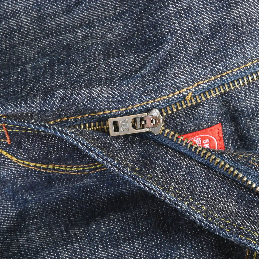17oz Pre-Shrunk Raw Color Selvedge Straight Jeans