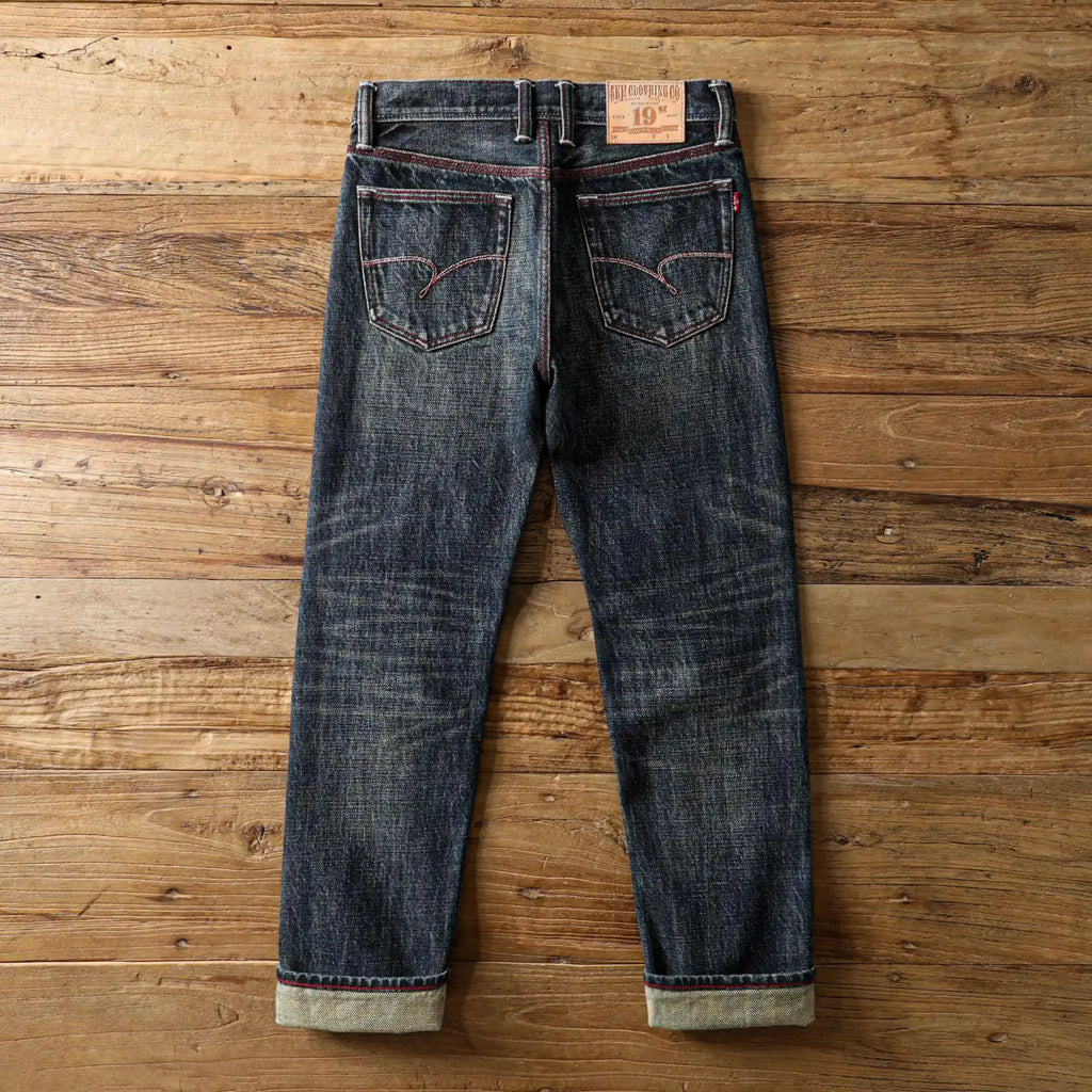 19oz Japanese Okayama Selvedge Straight Fit Raw Denim