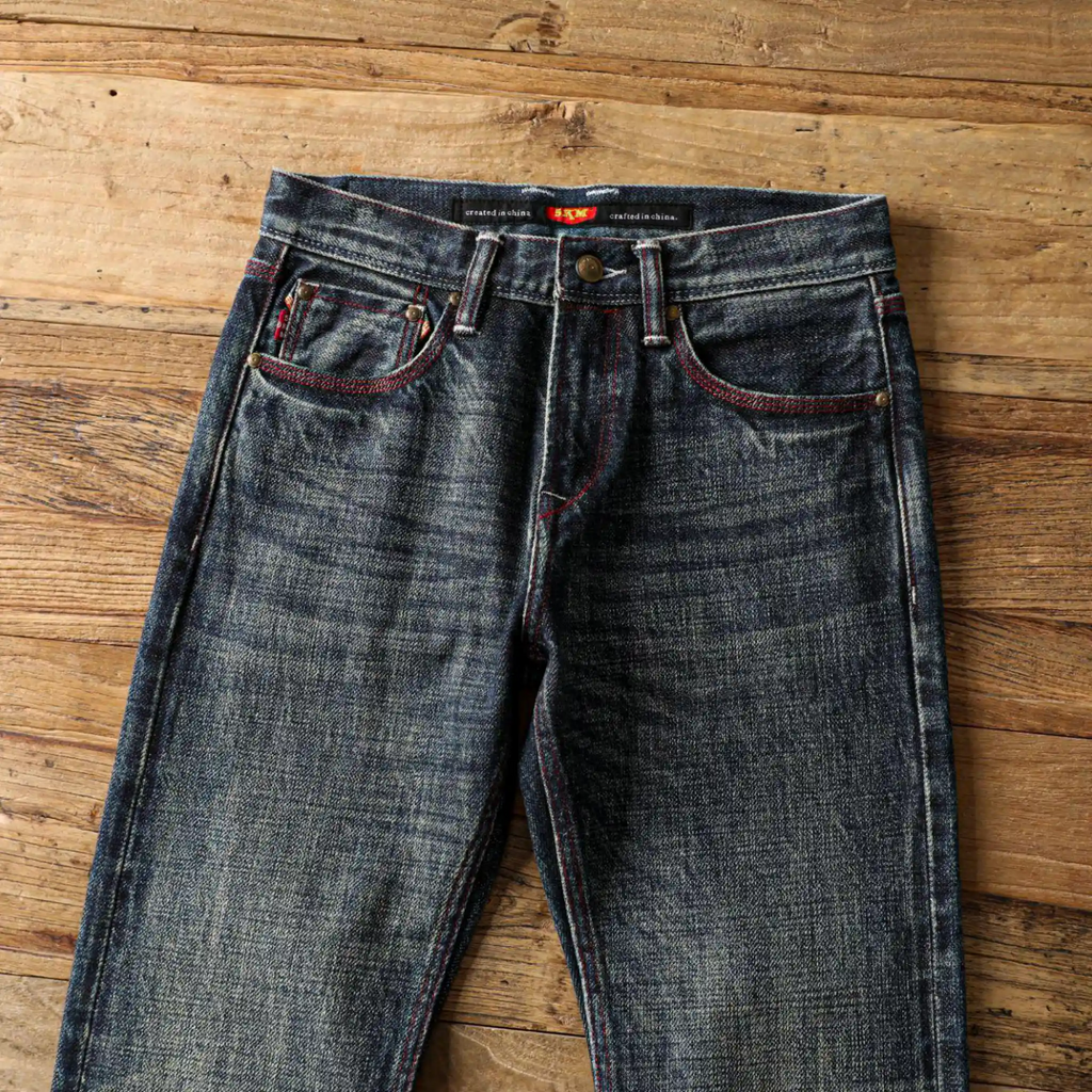 19oz Japanese Okayama Selvedge Straight Fit Raw Denim