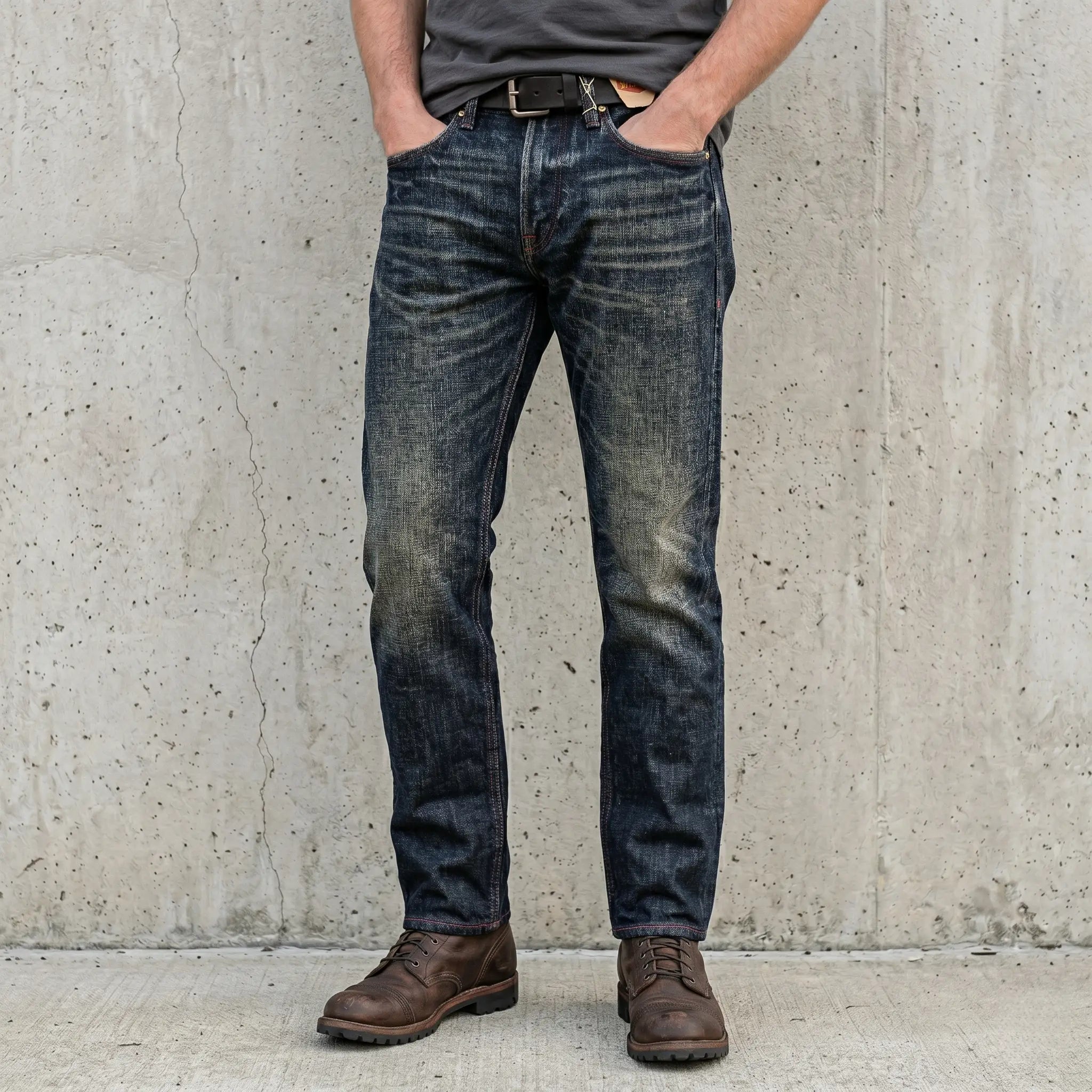 Heritage 20oz Selvedge Straight Jeans Vintage Blue