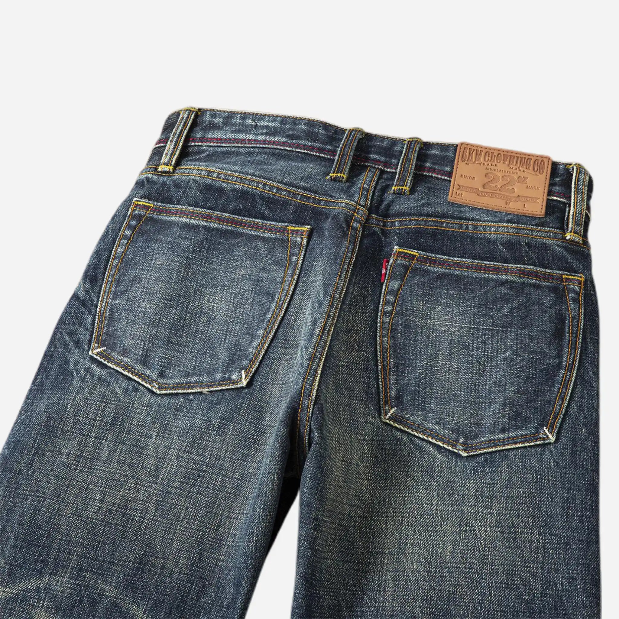 Heritage 20oz Selvedge Straight Jeans Vintage Blue