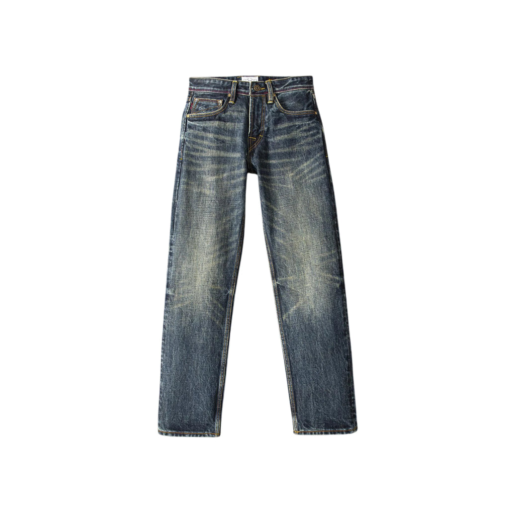 22oz Heavyweight Selvedge Straight Jeans Vintage Washed