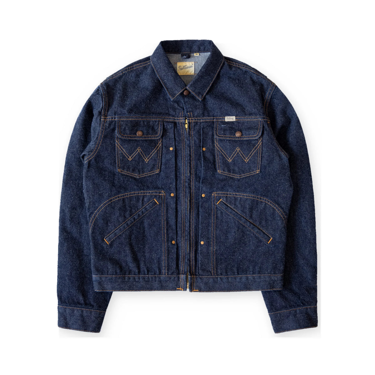 Chemise en denim western classique légère de 7 oz