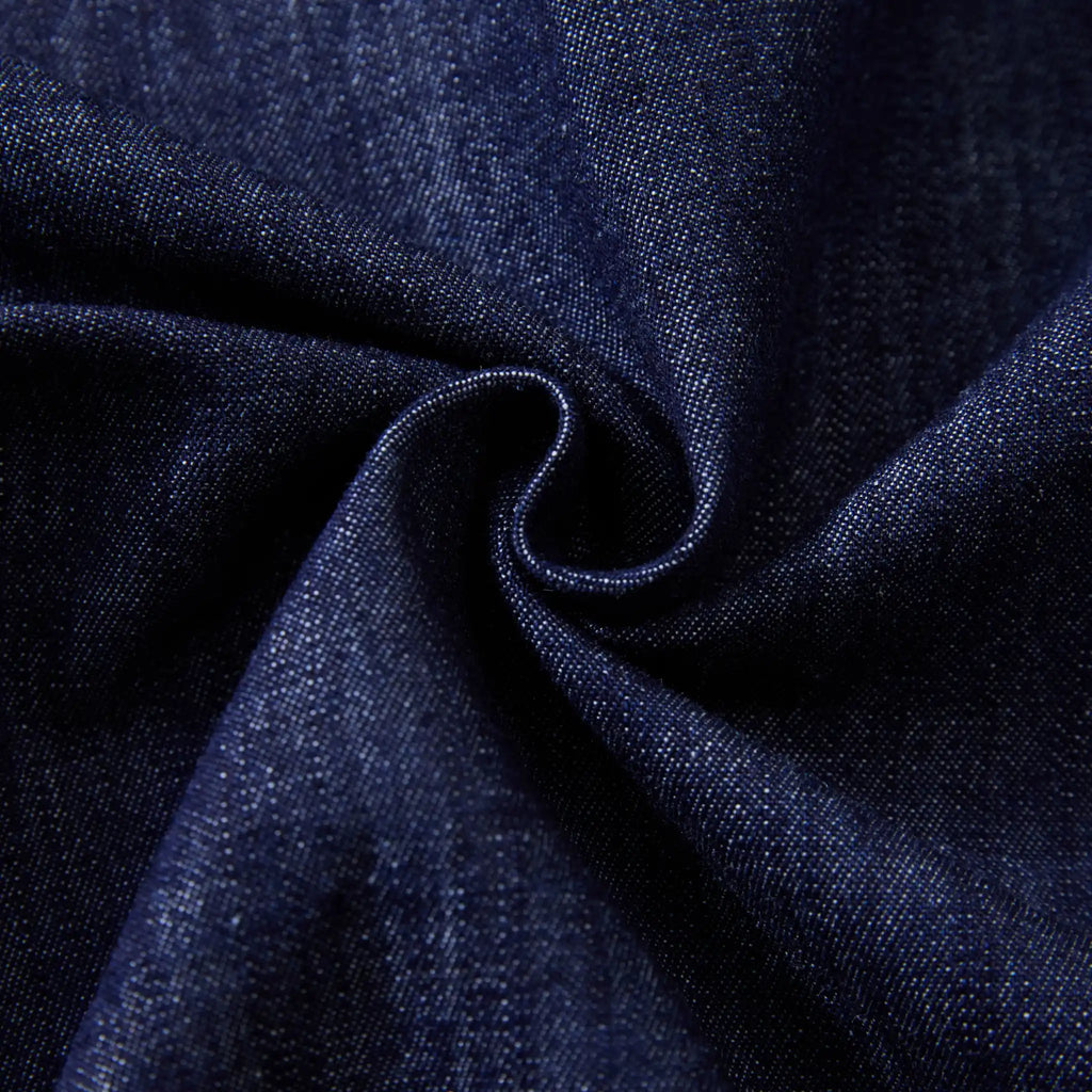 Chemise en denim western classique légère de 7 oz