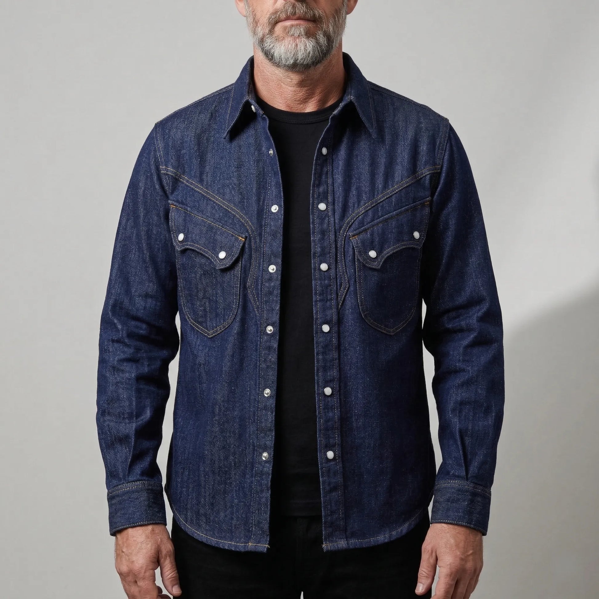 Leichtes 7oz Classic Western Denimhemd