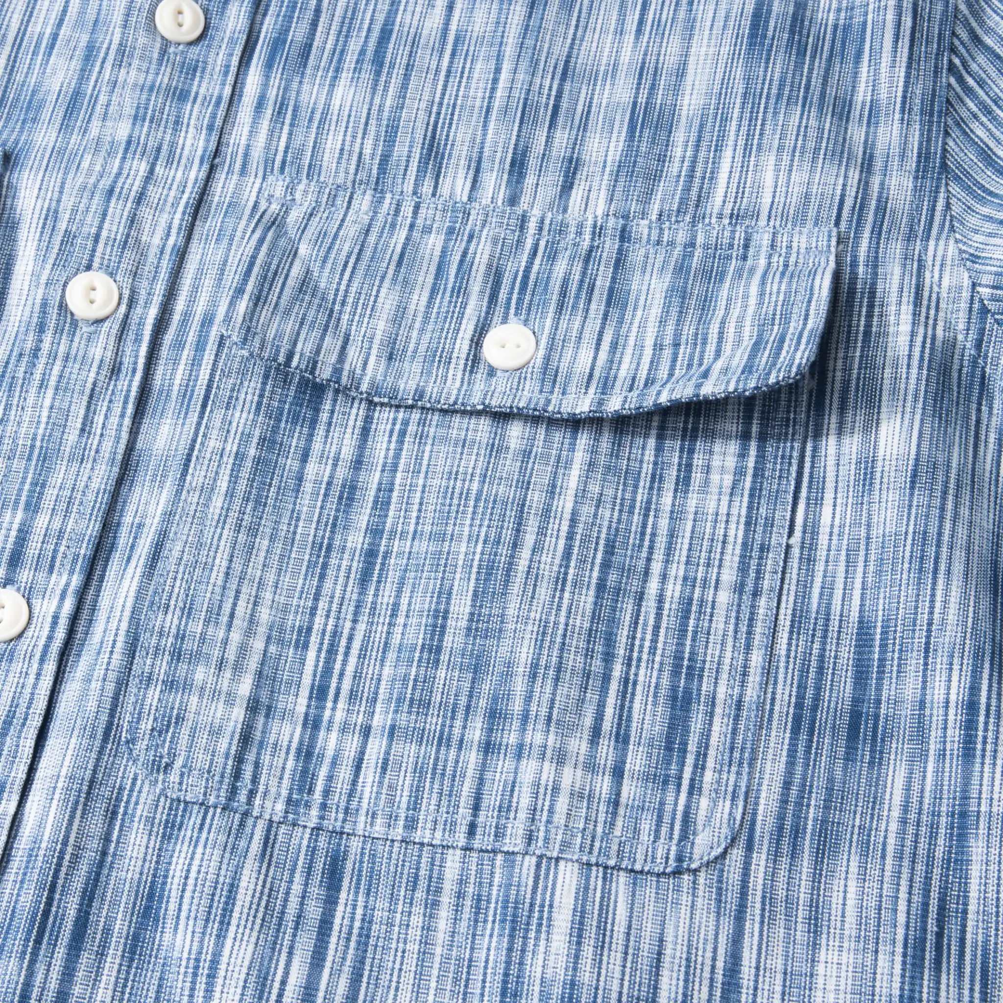 Chemise en denim western classique légère de 7 oz