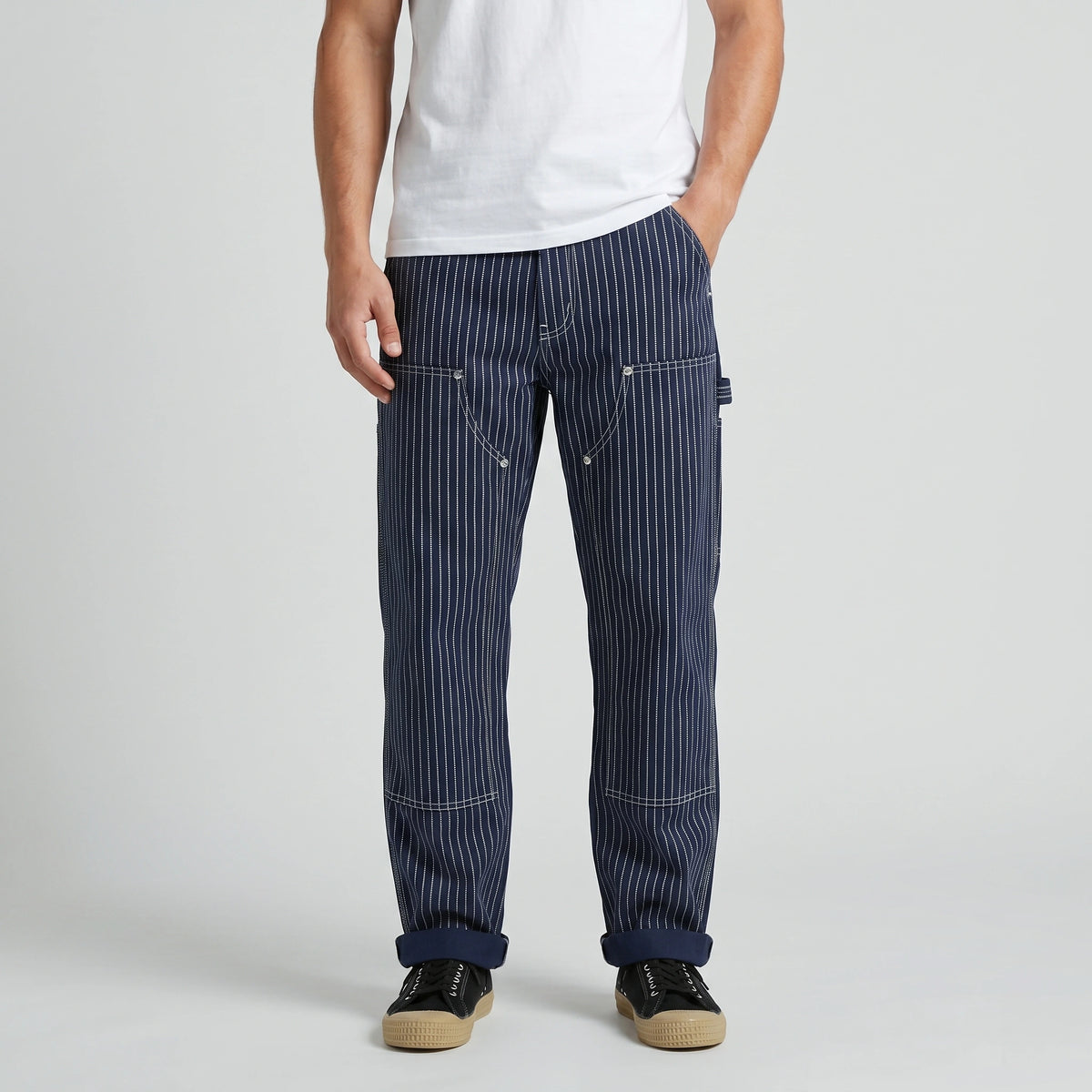 Rugged 12oz Canvas Double-Knee Work Pants