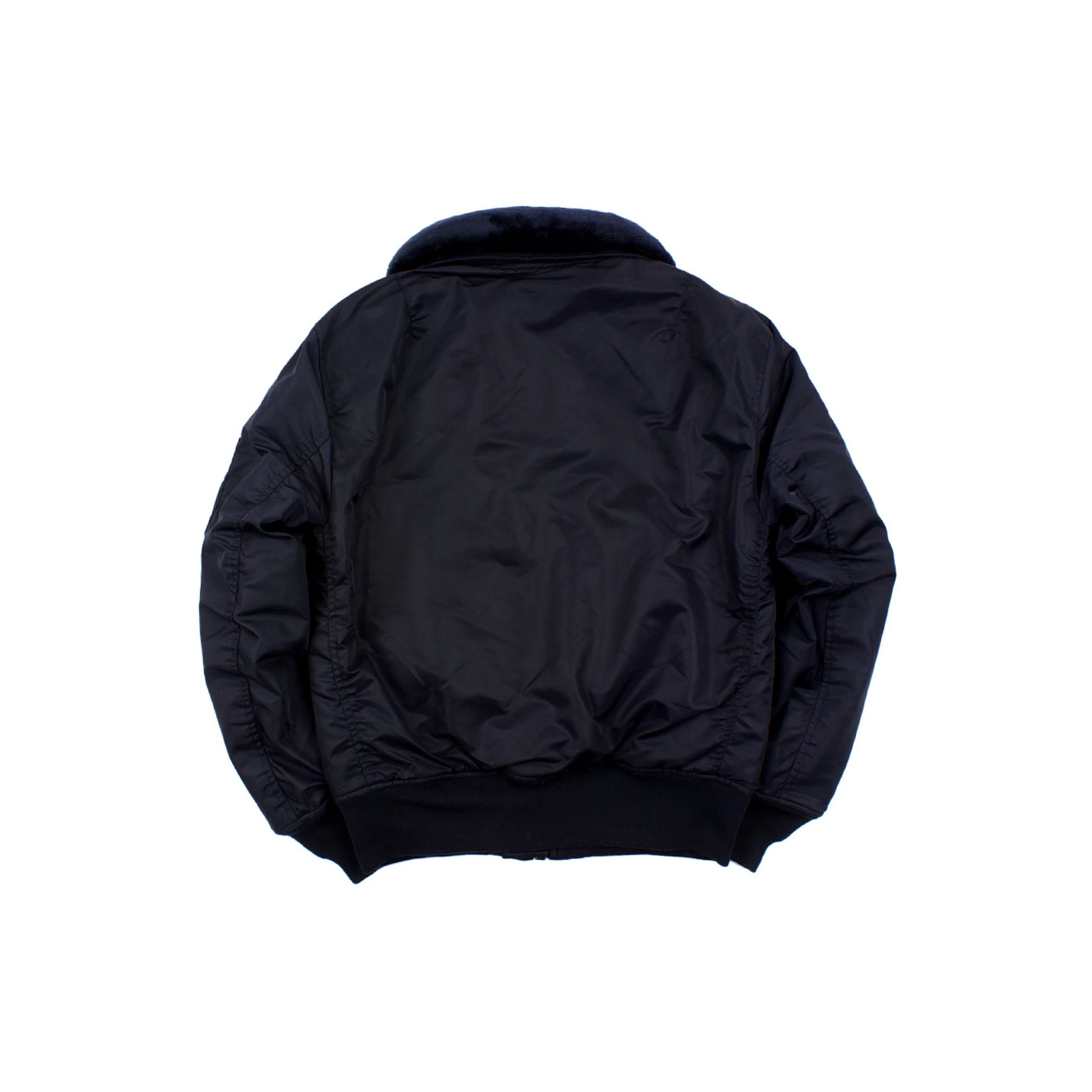 B-15 Utility Shearling Collar Lined Bomber Jacket