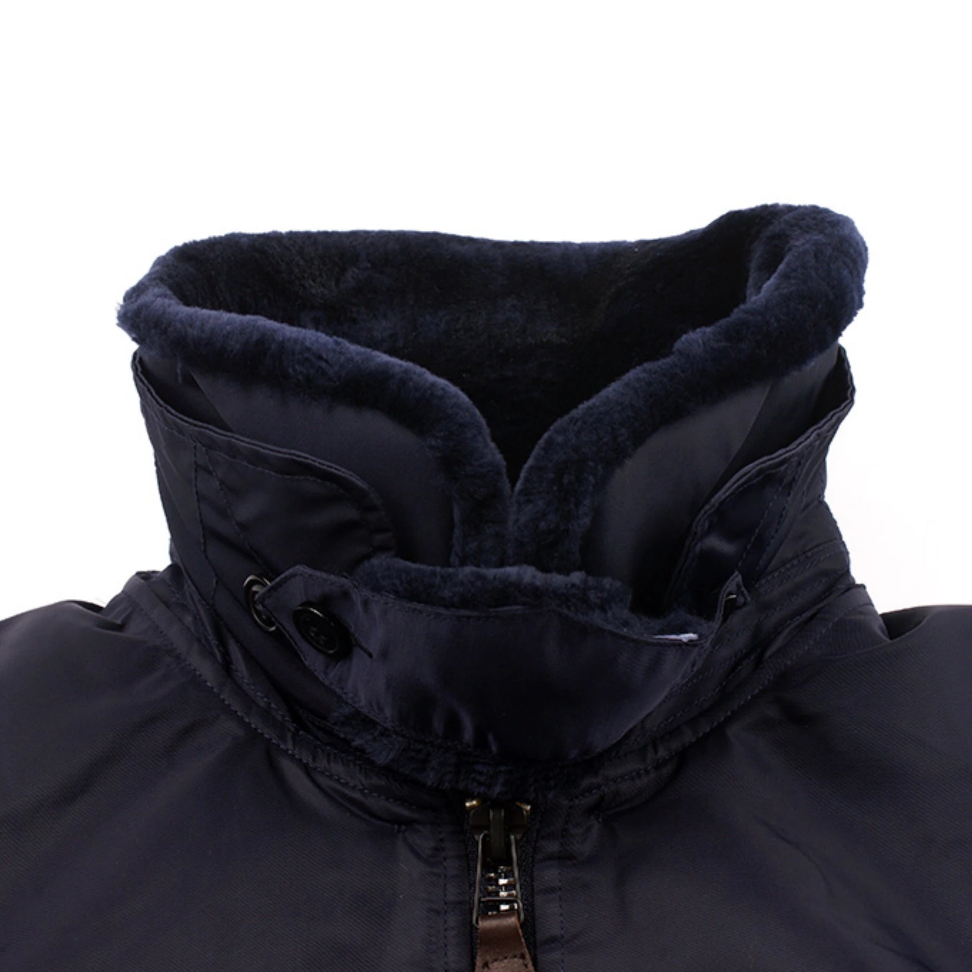 B-15 Utility Shearling Collar Lined Bomber Jacket