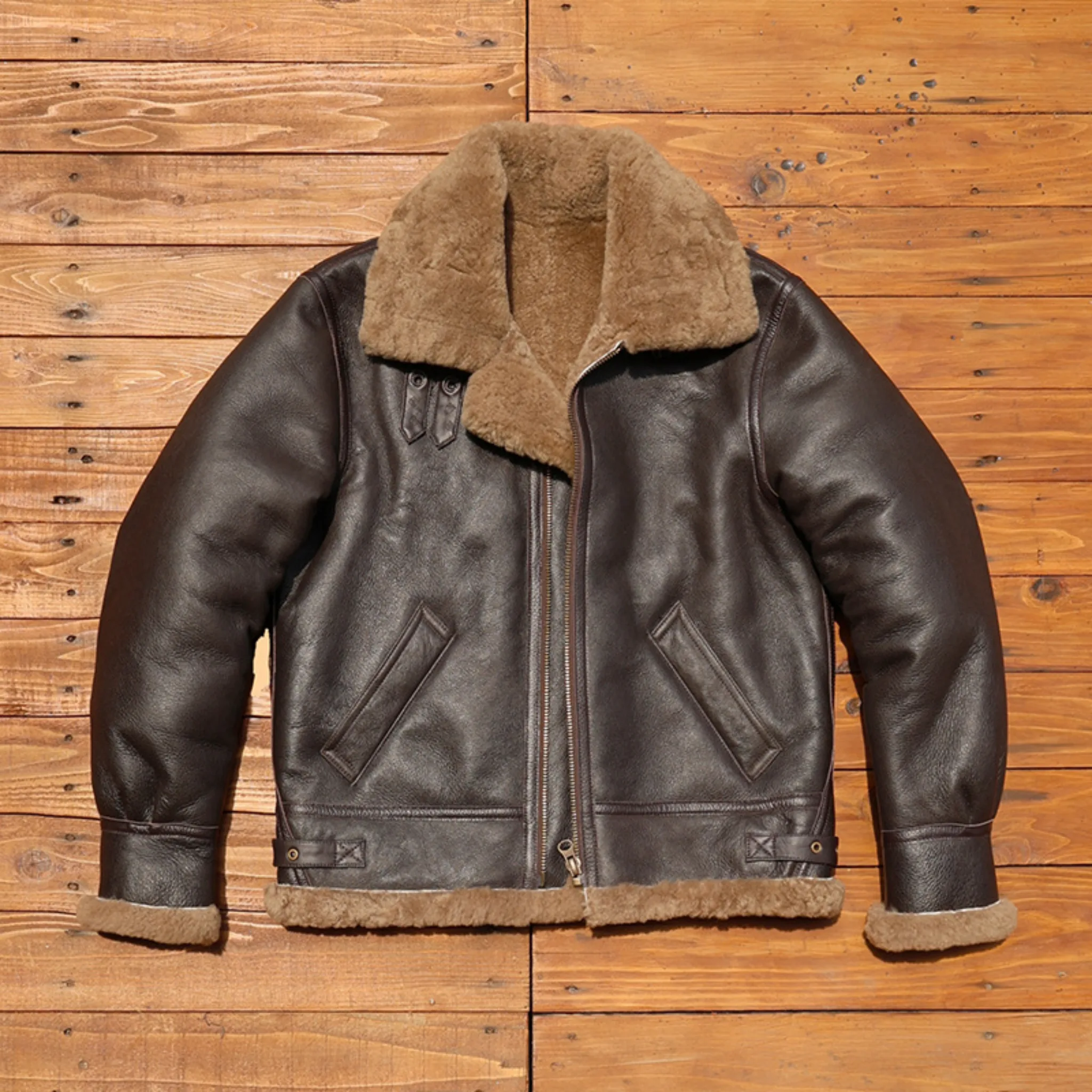 Veste en jean bleu délavé classique 14 oz, type III