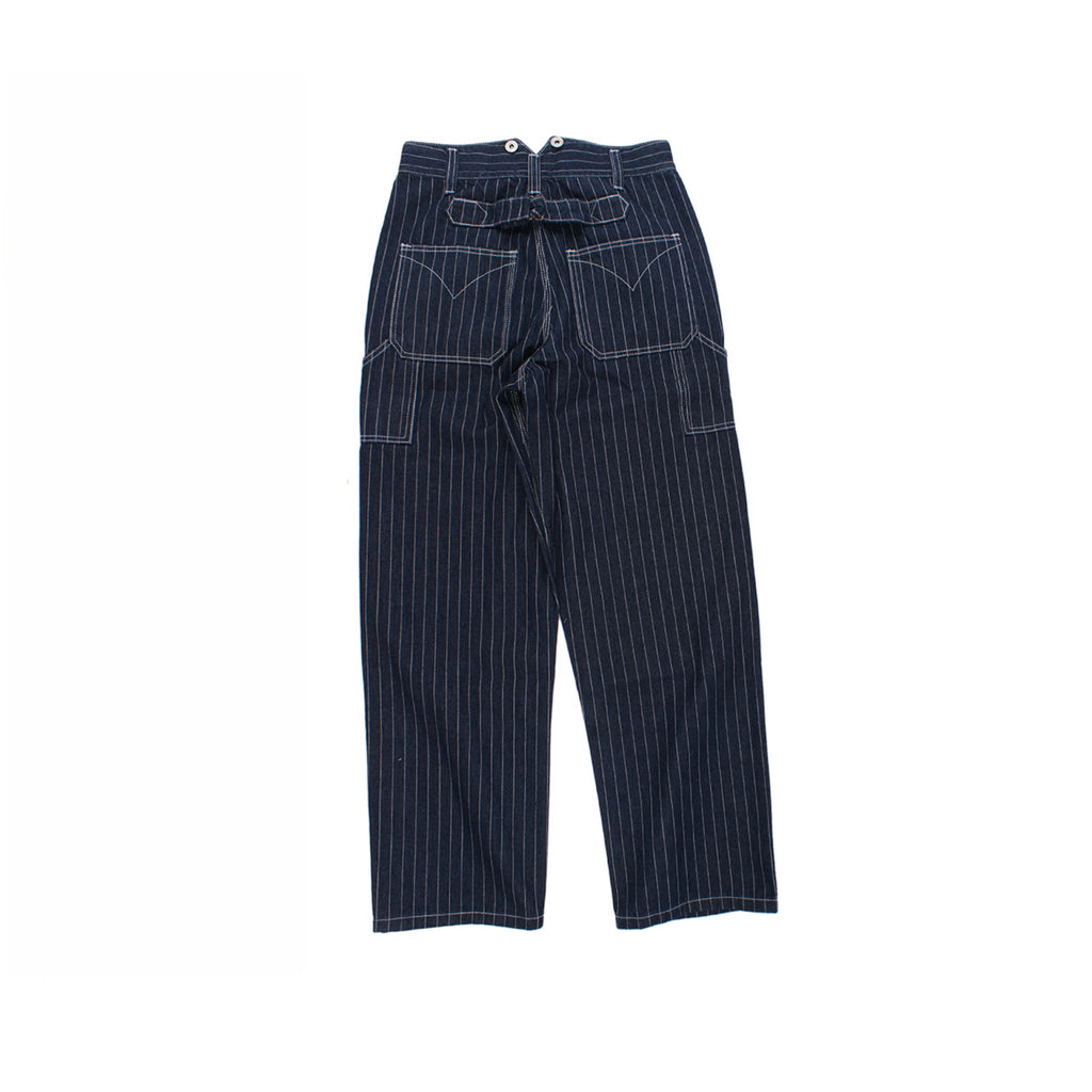 10.5oz Stripe Workwear Suspender Pants
