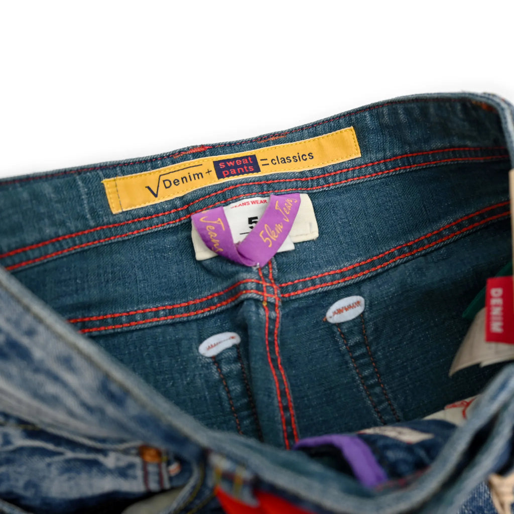 Straight Fit Classic Blue 12oz Egyptian Cotton Selvedge Jeans