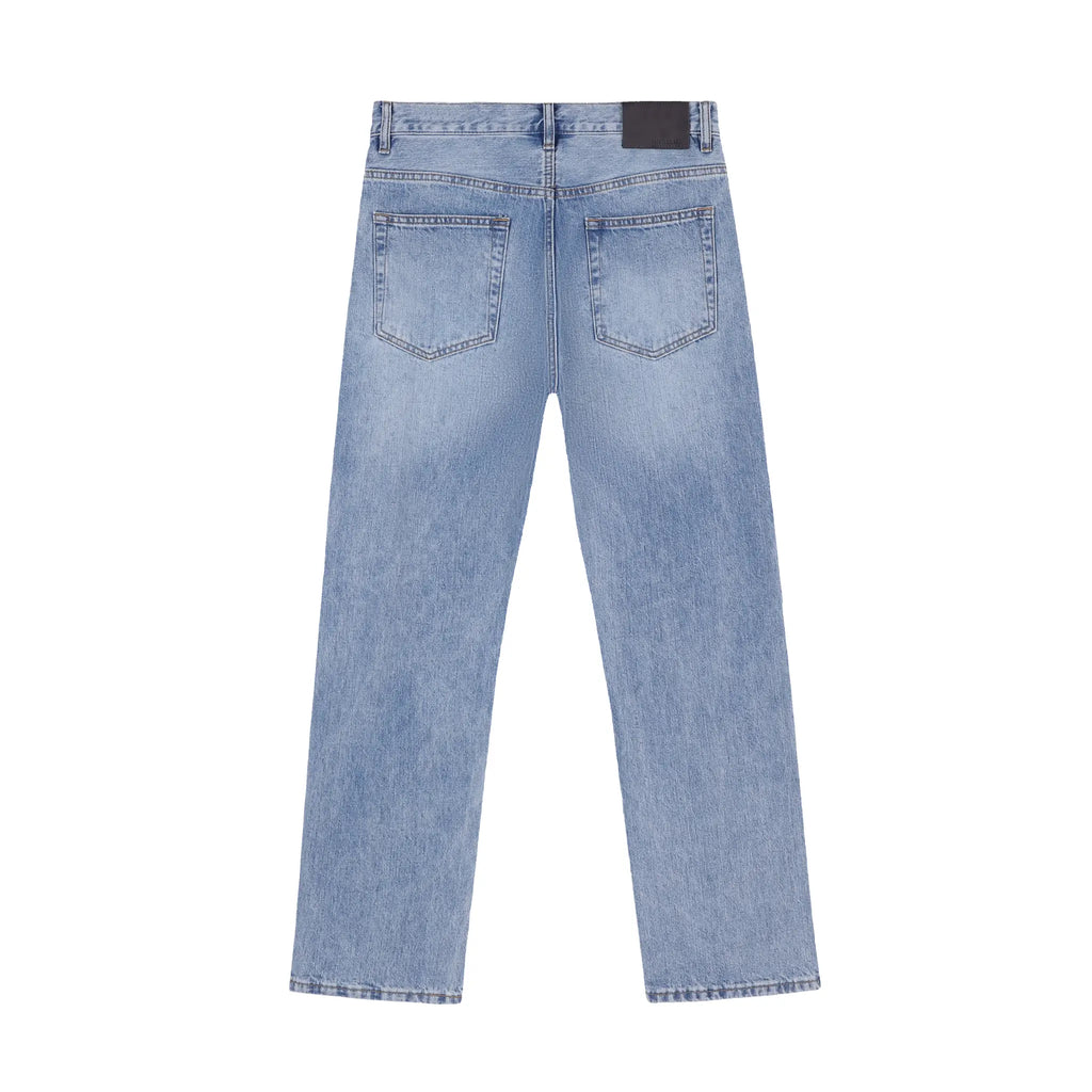 Men's Classic Blue Straight Fit Jeans