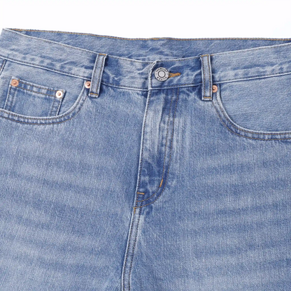 Men's Classic Blue Straight Fit Jeans