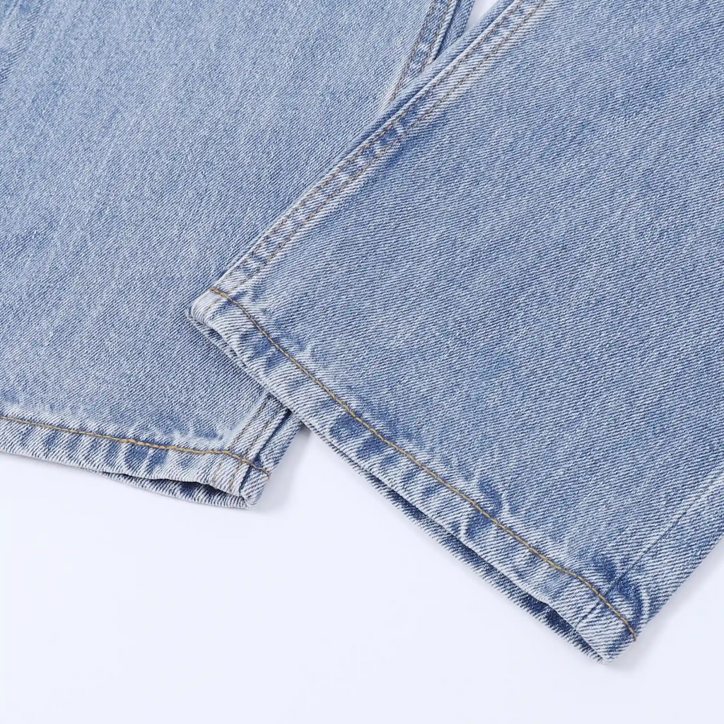 Men's Classic Blue Straight Fit Jeans