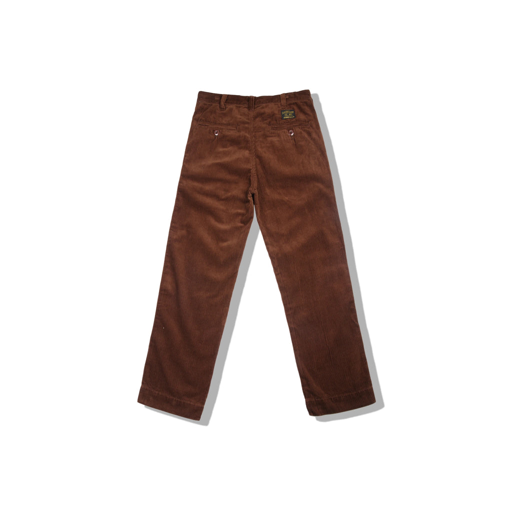 8-Wale Cotton Corduroy Work Pants With Button Fly
