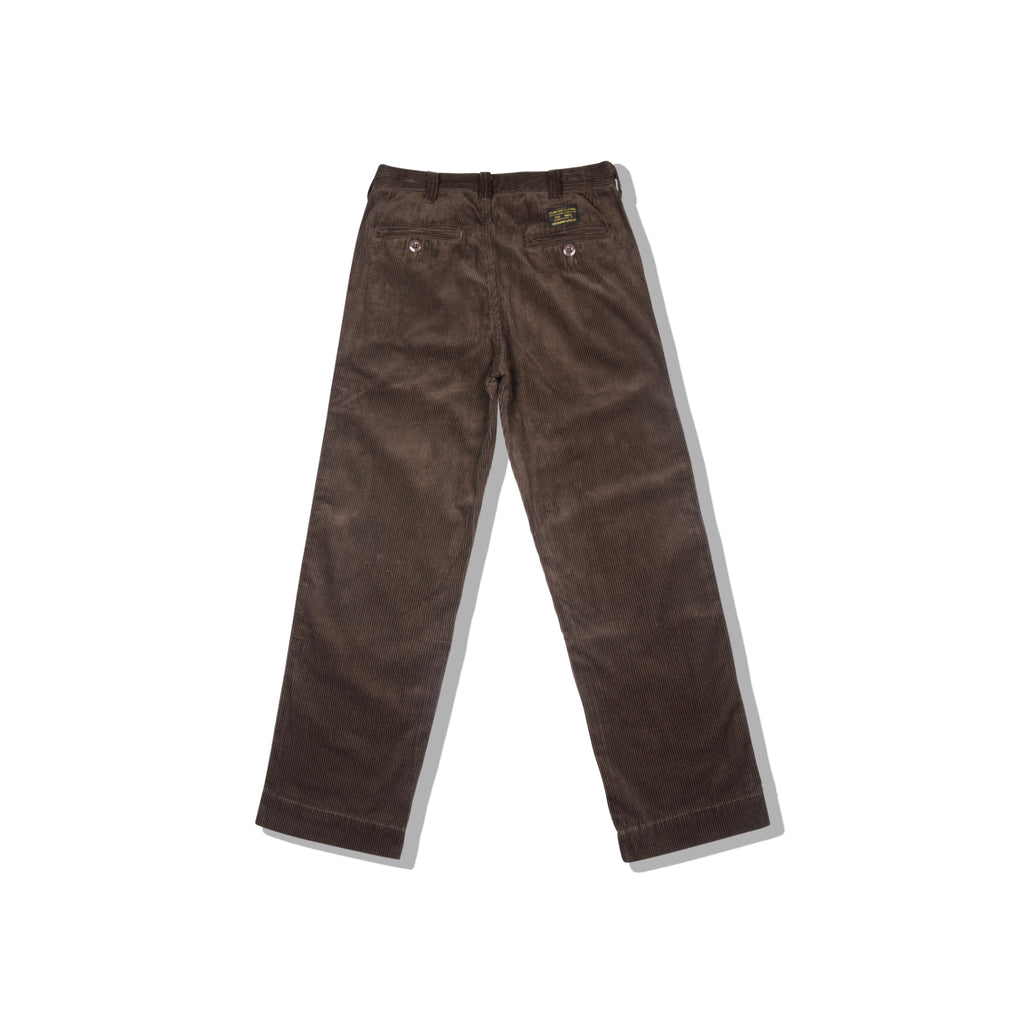 8-Wale Cotton Corduroy Work Pants With Button Fly