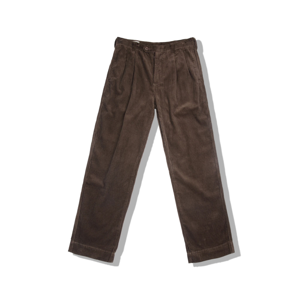 8-Wale Cotton Corduroy Work Pants With Button Fly