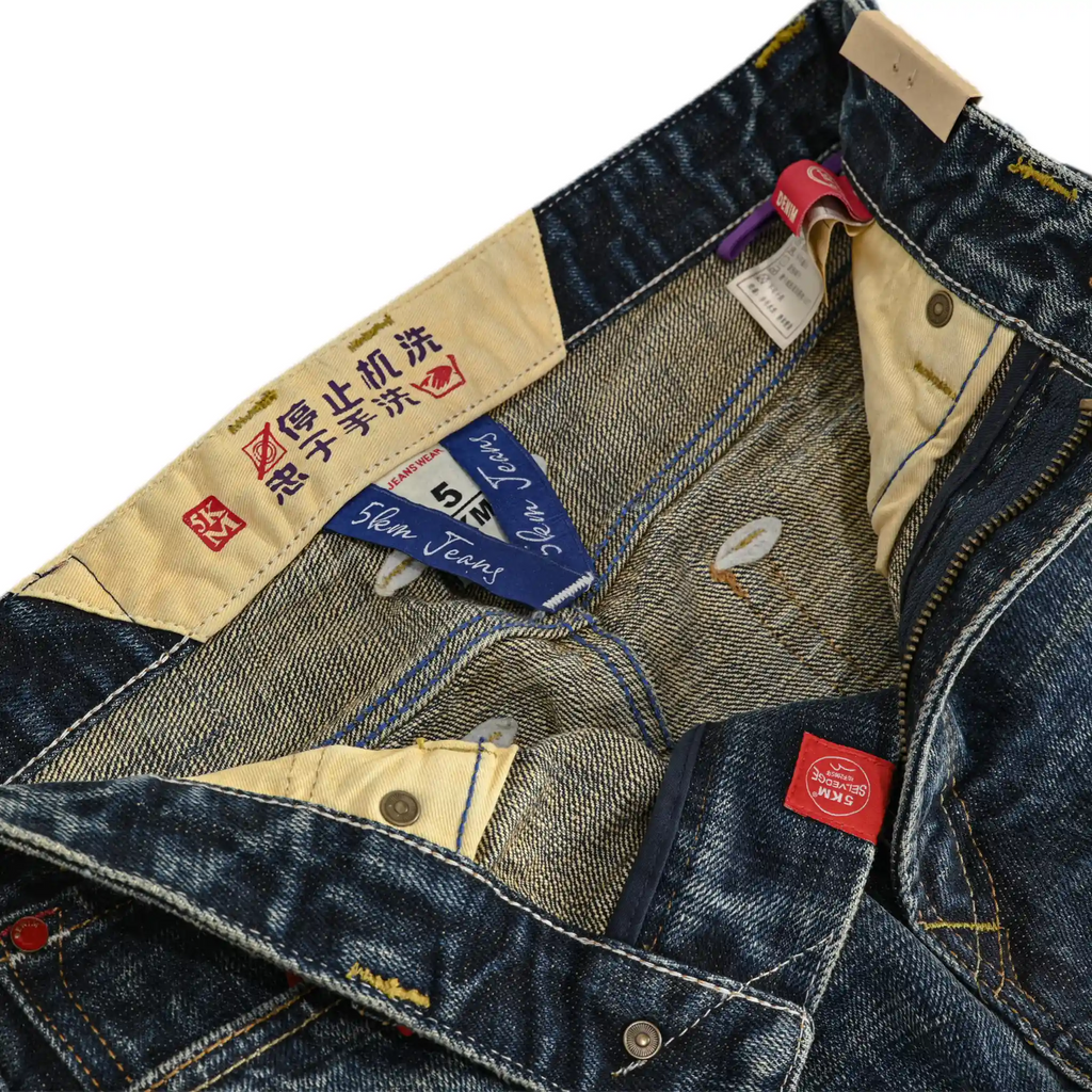 22oz Heavyweight Selvedge Straight Jeans Vintage Indigo