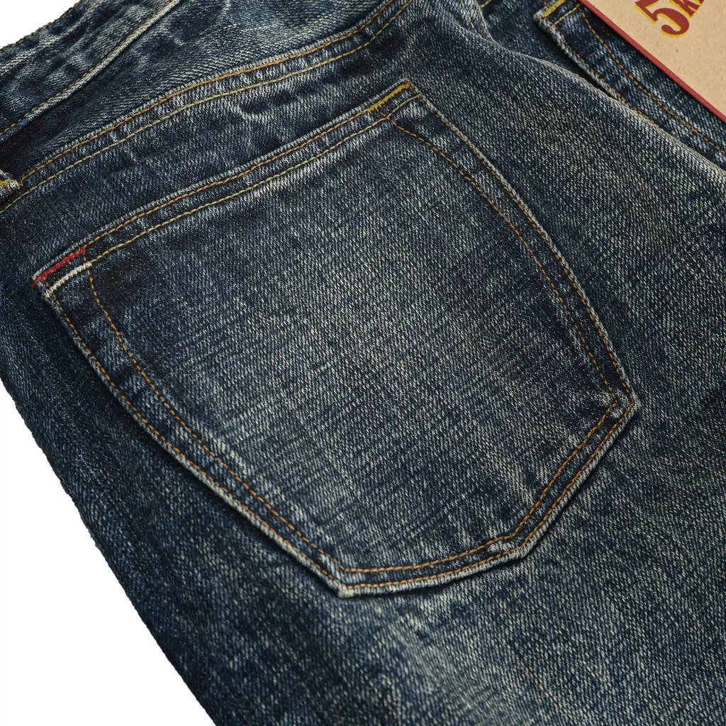 22oz Heavyweight Selvedge Straight Jeans Vintage Indigo