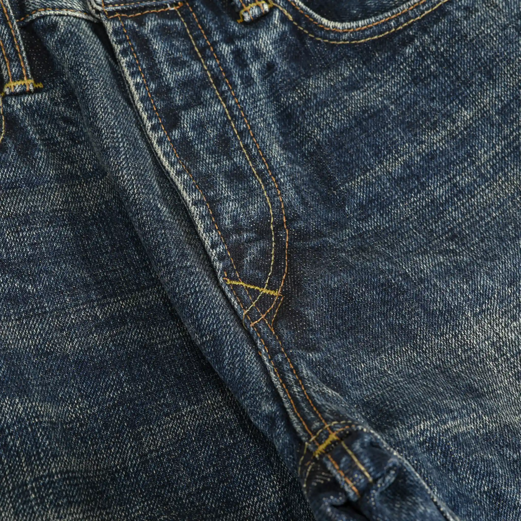 22oz Heavyweight Selvedge Straight Jeans Vintage Indigo