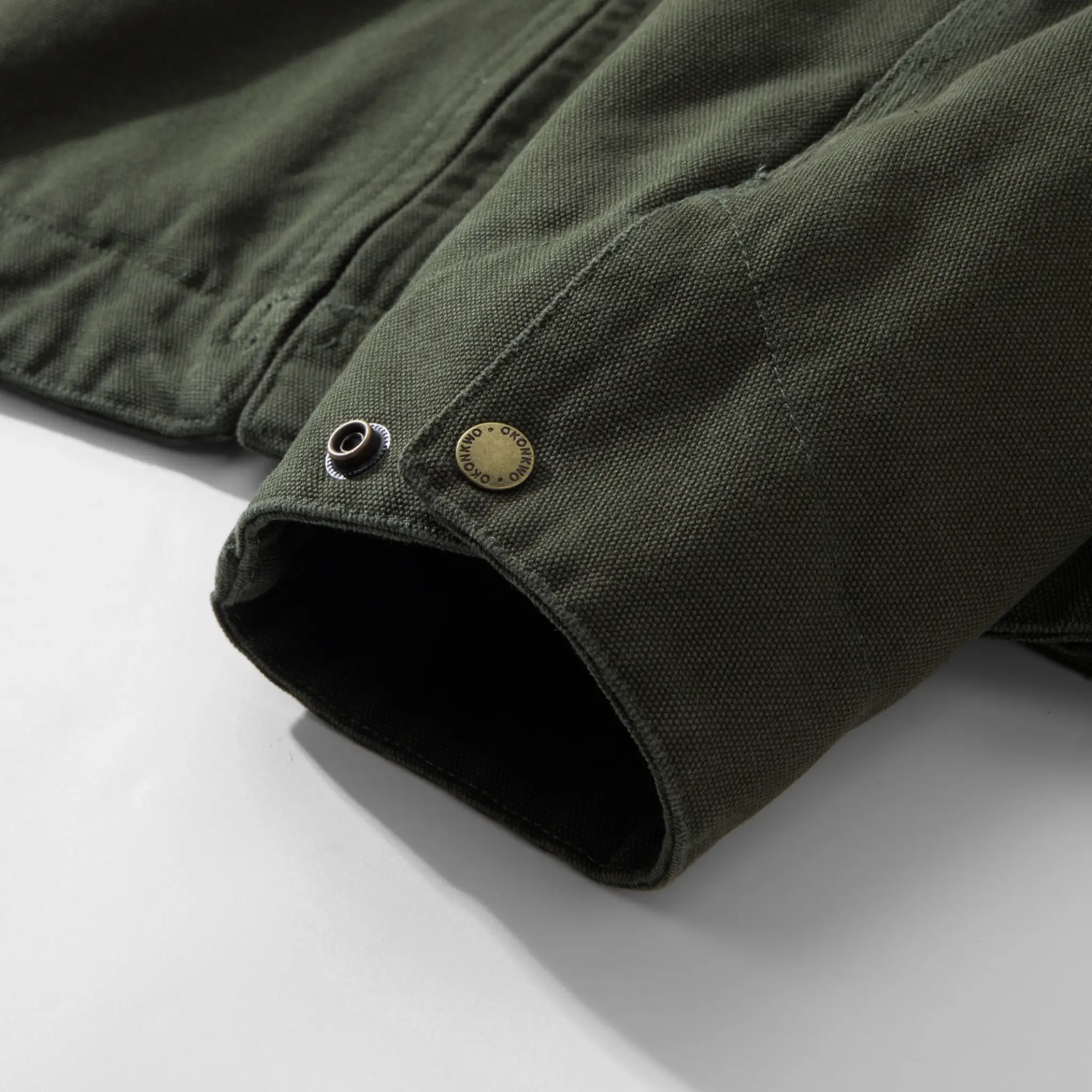 Veste en jean bleu délavé classique 14 oz, type III