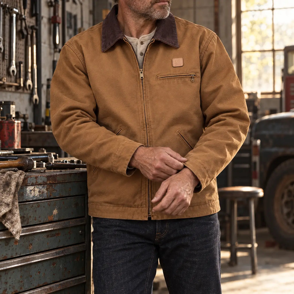 16 oz Detroit Style Heavyweight Arbeitsjacke