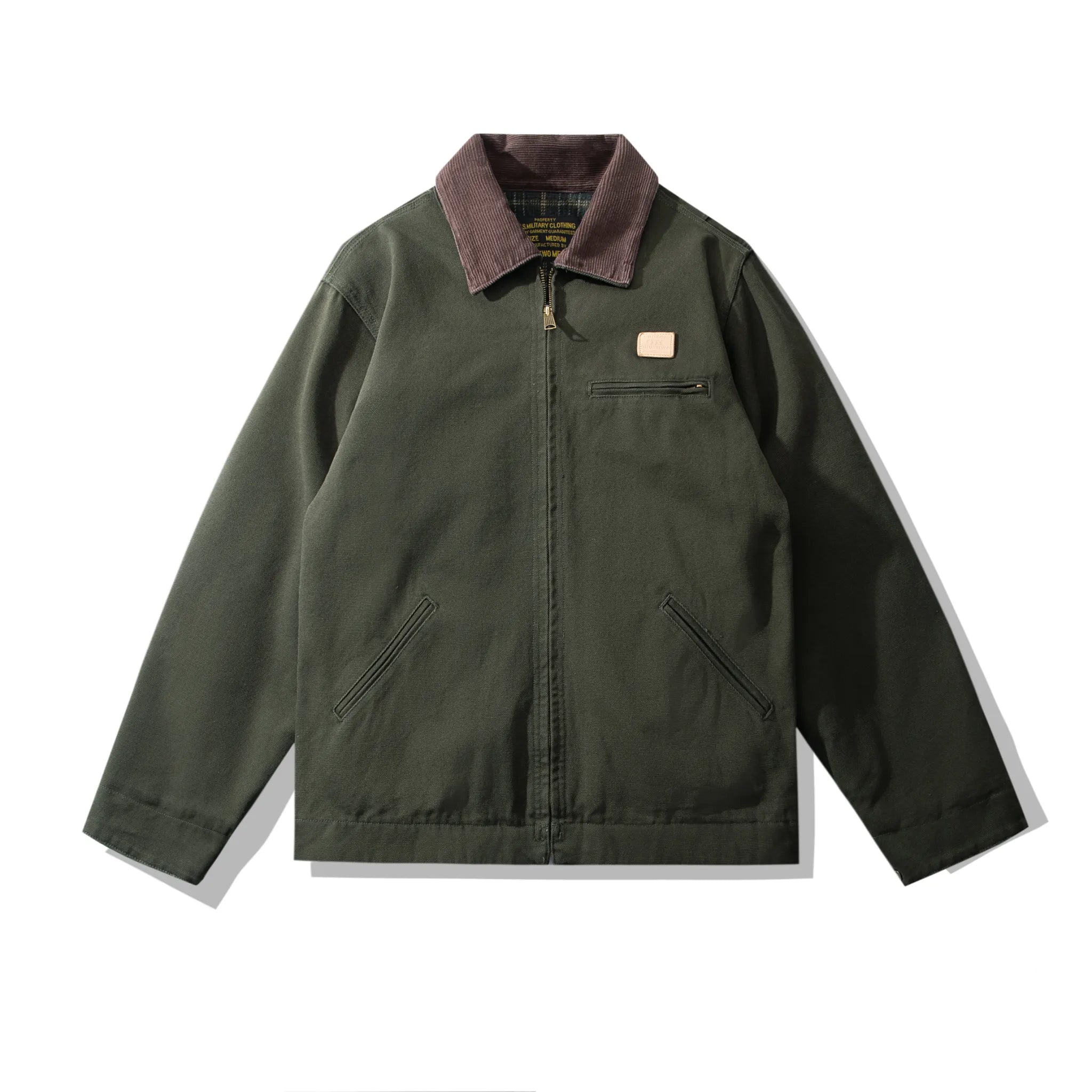 Veste en jean bleu délavé classique 14 oz, type III