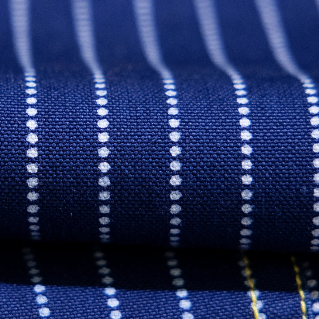 12oz Indigo Discharge Print Canvas Work Pants