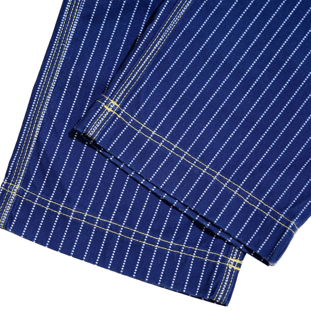 12oz Indigo Discharge Print Canvas Work Pants