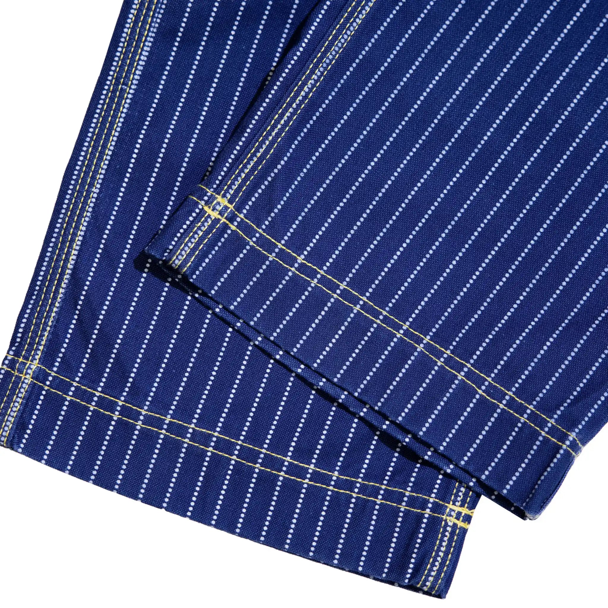 12oz Indigo Discharge Print Canvas Work Pants